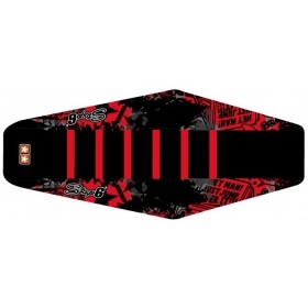 Seat Cover Yamaha DT Stage6 Full Covering red / black