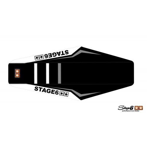 Sēdekļa pārvalks Sherco SM-R 50 pēc 2013 Stage6 Full Covering Blanc Sēdekļa pārvalks Sherco SM-R 50 pēc 2013 Stage6 Full Covering Blanc