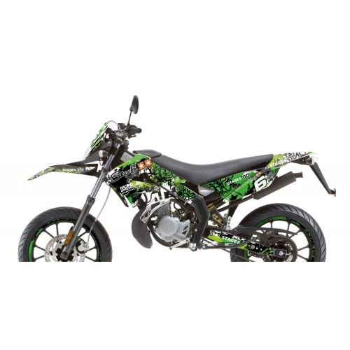 Decal Kit Stage6 green – black Derbi X-Treme / X-Race Decal Kit Stage6 green – black Derbi X-Treme / X-Race