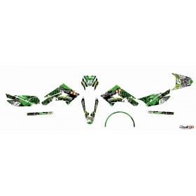 Decal Kit Stage6 green – black Derbi X-Treme / X-Race