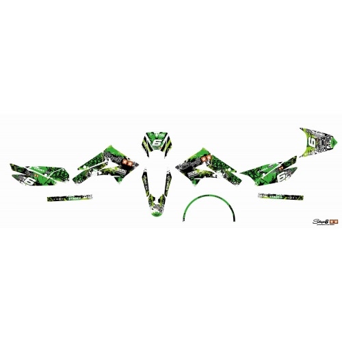 Decal Kit Stage6 green – black Derbi X-Treme / X-Race Decal Kit Stage6 green – black Derbi X-Treme / X-Race