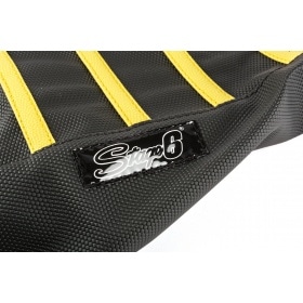 Seat Cover Derbi Senda 2000 - 2010 Stage6 Black / Yellow