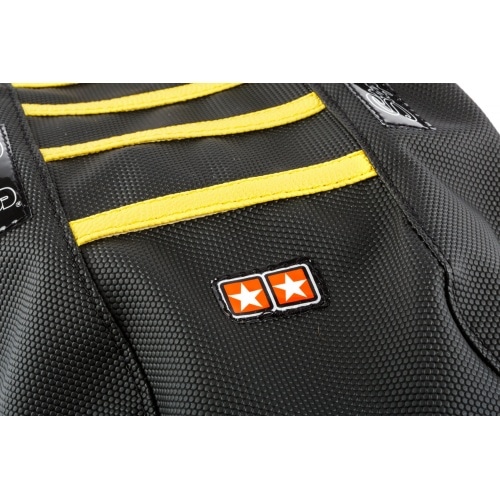 Seat Cover Derbi Senda 2000 - 2010 Stage6 Black / Yellow Seat Cover Derbi Senda 2000 - 2010 Stage6 Black / Yellow
