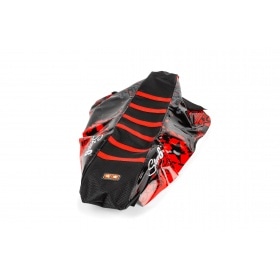 Seat Cover Derbi Senda 2000 - 2010 Stage6 Full Covering red / black
