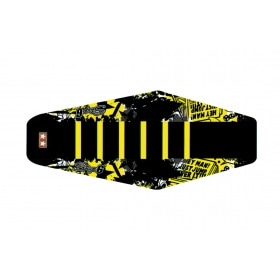 Seat Cover Derbi Senda 2000 - 2010 Stage6 Full Covering yellow / black