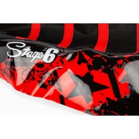 Seat Cover Derbi Xtreme 2011 - 2017 Stage6 Full Covering red / black