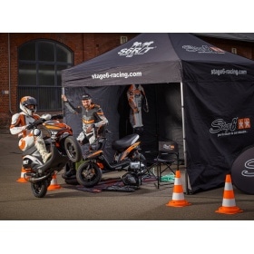 Paddock Stage6 telts MK2 + sienas + krēsli un paklājs