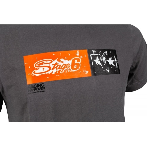 T-Shirt Stage6 Racing Approved Grey T-Shirt Stage6 Racing Approved Grey