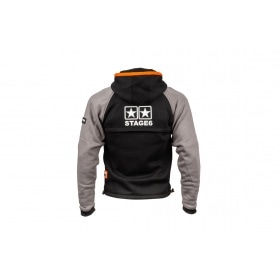 Motorcycle Hoodie Stage6 Grey