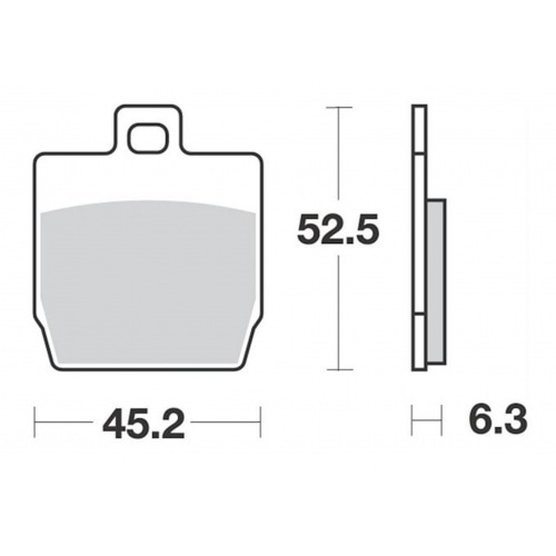 Тормозные колодки Stage6 Racing Yamaha Aerox (задние) / Slider (передние) Тормозные колодки Stage6 Racing Yamaha Aerox (задние) / Slider (передние)