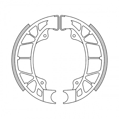 Brake Shoes 110x25mm Stage6 Sport 110x25mm Piaggio / Vespa Brake Shoes 110x25mm Stage6 Sport 110x25mm Piaggio / Vespa
