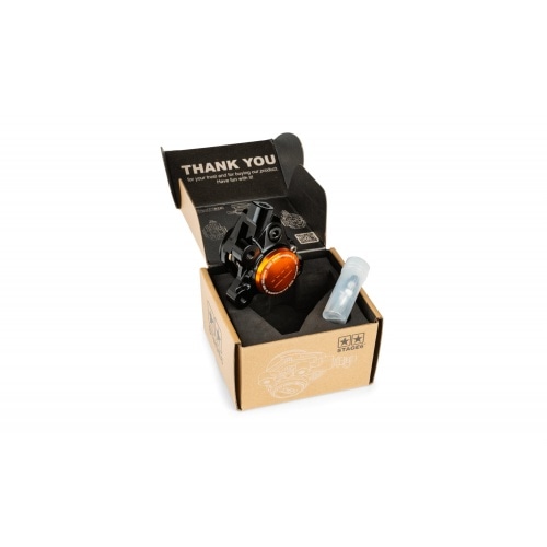 Front Brake Caliper CNC aluminium Stage6 Minarelli / Piaggio / Peugeot black Front Brake Caliper CNC aluminium Stage6 Minarelli / Piaggio / Peugeot black