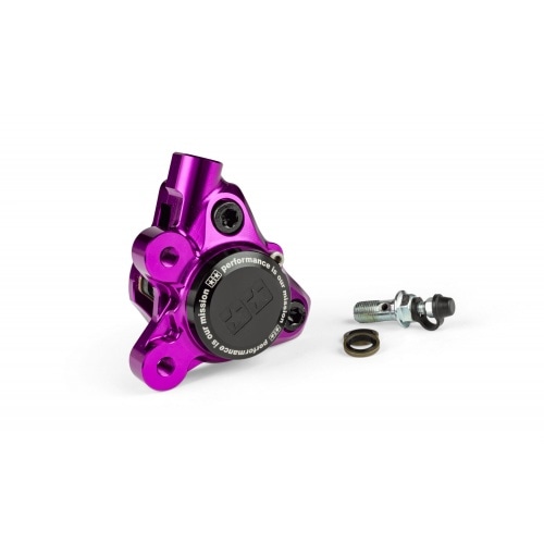 Front Brake Caliper CNC aluminium Stage6 Minarelli / Piaggio / Peugeot purple Front Brake Caliper CNC aluminium Stage6 Minarelli / Piaggio / Peugeot purple
