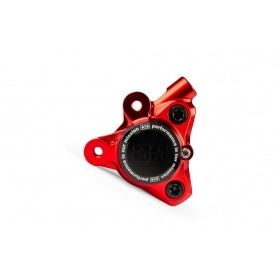Front Brake Caliper CNC aluminium Stage6 Minarelli / Piaggio / Peugeot red