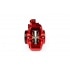 Front Brake Caliper CNC aluminium Stage6 Minarelli / Piaggio / Peugeot red Front Brake Caliper CNC aluminium Stage6 Minarelli / Piaggio / Peugeot red