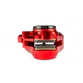 Front Brake Caliper CNC aluminium Stage6 Minarelli / Piaggio / Peugeot red