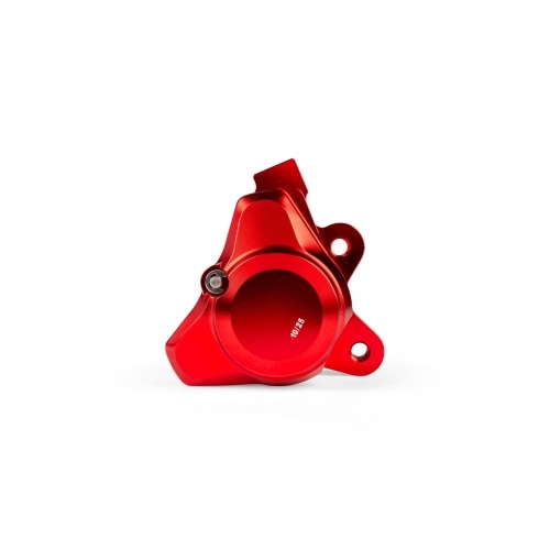 Front Brake Caliper CNC aluminium Stage6 Minarelli / Piaggio / Peugeot red Front Brake Caliper CNC aluminium Stage6 Minarelli / Piaggio / Peugeot red