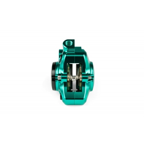 Front Brake Caliper CNC aluminium Stage6 Minarelli / Piaggio / Peugeot turquoise Front Brake Caliper CNC aluminium Stage6 Minarelli / Piaggio / Peugeot turquoise
