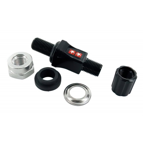 Stage6 Tire Valve CNC straight black Stage6 Tire Valve CNC straight black