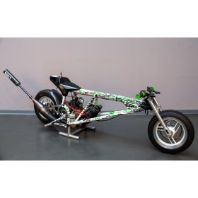 Tire Valve Stage6 CNC straight orange