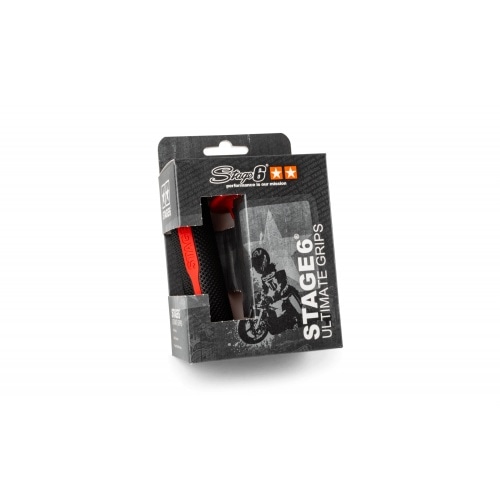 Ultimate Grips Stage6 melns / sarkans Ultimate Grips Stage6 melns / sarkans