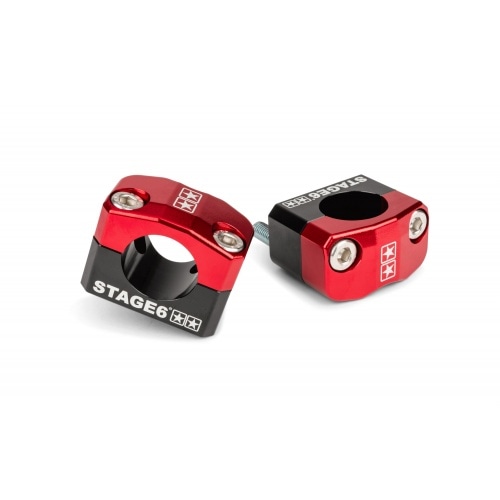 Stūres skavas / kronšteini Stage6 28,6mm sarkans Stūres skavas / kronšteini Stage6 28,6mm sarkans