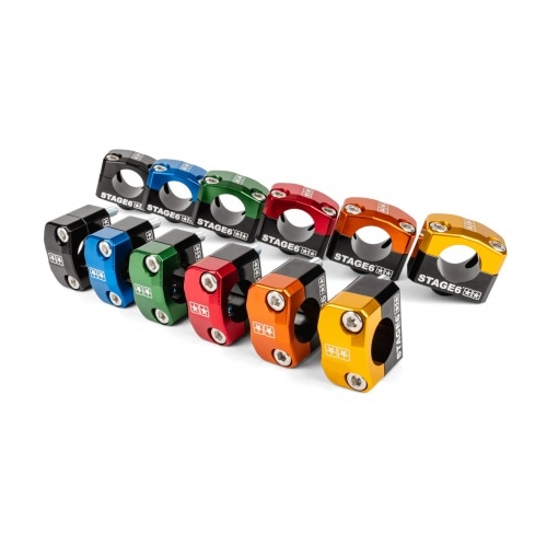 Stūres skavas / kronšteini Stage6 28,6mm sarkans Stūres skavas / kronšteini Stage6 28,6mm sarkans