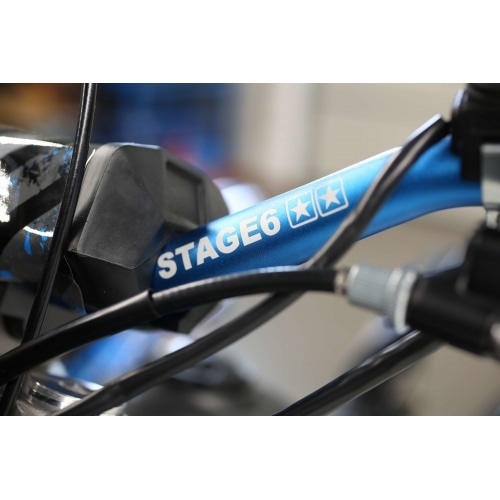 MX stūres stūre + paliktnis Stage6 d.28.6mm zils MX stūres stūre + paliktnis Stage6 d.28.6mm zils