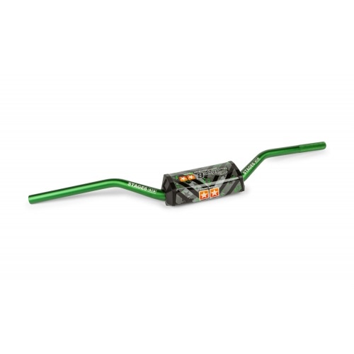 MX Handlebar + Pad Stage6 d.28.6mm green MX Handlebar + Pad Stage6 d.28.6mm green