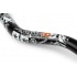 MX stūres Stage6 Fatbar dizains 28,6mm melns MX stūres Stage6 Fatbar dizains 28,6mm melns