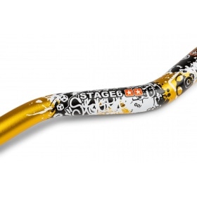 MX stūres Stage6 Fatbar dizains 28,6mm dzeltens