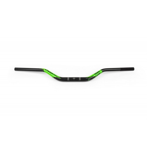 MX Handlebar 28mm Stage6 Black / Green MX Handlebar 28mm Stage6 Black / Green