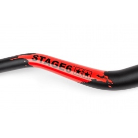 MX Handlebar 28mm Stage6 Black / Red