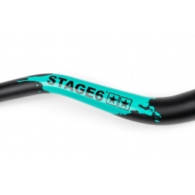 MX Handlebar 28mm Stage6 Black / Turquoise