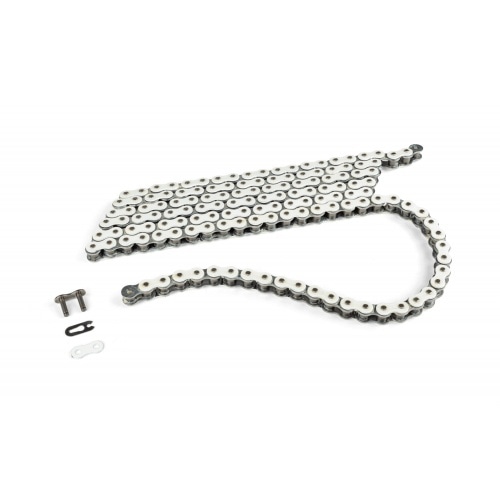 Цепь HQ Stage6 420 / 140 звеньев белая Цепь HQ Stage6 420 / 140 звеньев белая