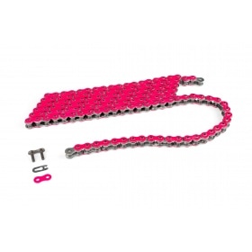 Цепь HQ Stage6 420 / 140 звеньев розовая