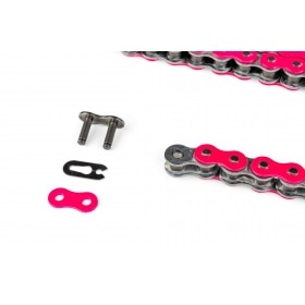 Цепь HQ Stage6 420 / 140 звеньев розовая