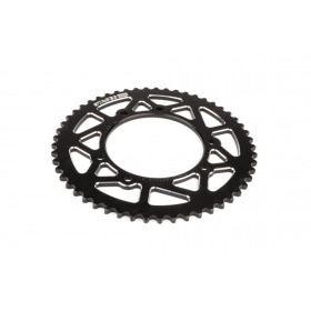 Aizmugurējā zobrats 53 zobi - 420 Stage6 alumīnija CNC melns Rieju MRT