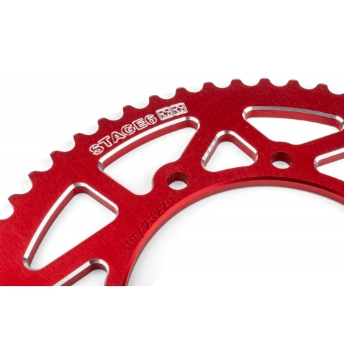 Aizmugurējā zobrats 53 zobi - 420 Stage6 alumīnija CNC melns Rieju MRT Aizmugurējā zobrats 53 zobi - 420 Stage6 alumīnija CNC melns Rieju MRT