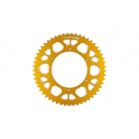 Aizmugurējais cilindrs 53 zobi - 420 Stage6 alumīnija CNC melns Aprilia SX 50