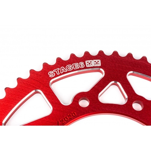 Aizmugurējais cilindrs 53 zobi - 420 Stage6 alumīnija CNC melns Derbi DRD Pro Aizmugurējais cilindrs 53 zobi - 420 Stage6 alumīnija CNC melns Derbi DRD Pro