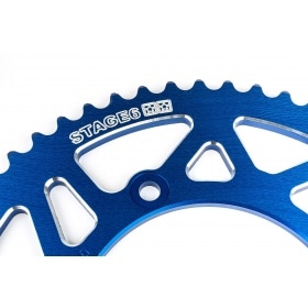 Ķēdes komplekts 13x53 - 420 Stage6 alumīnija CNC Blue Beta RR