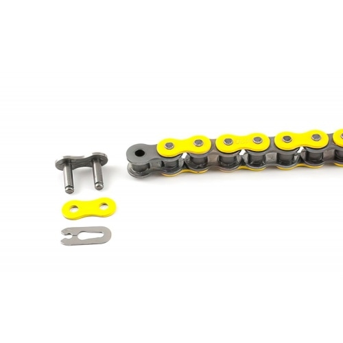 Ķēdes komplekts 13x53 - 420 Stage6 alumīnija CNC dzeltens Beta RR Ķēdes komplekts 13x53 - 420 Stage6 alumīnija CNC dzeltens Beta RR