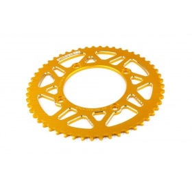 Ķēdes komplekts 13x53 - 420 Stage6 alumīnija CNC dzeltens Beta RR