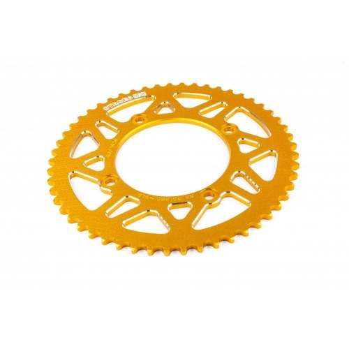 Ķēdes komplekts 13x53 - 420 Stage6 alumīnija CNC dzeltens Beta RR Ķēdes komplekts 13x53 - 420 Stage6 alumīnija CNC dzeltens Beta RR