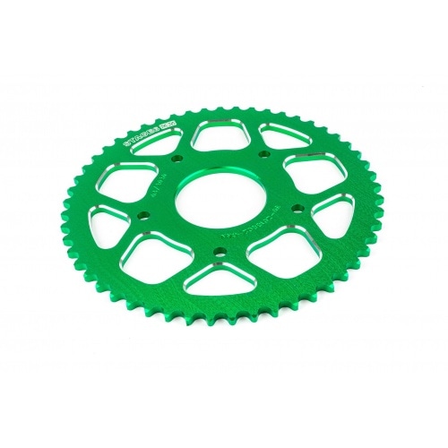 Ķēdes komplekts 13x53 - 420 Stage6 alumīnija CNC zaļš Peugeot / Rieju Ķēdes komplekts 13x53 - 420 Stage6 alumīnija CNC zaļš Peugeot / Rieju