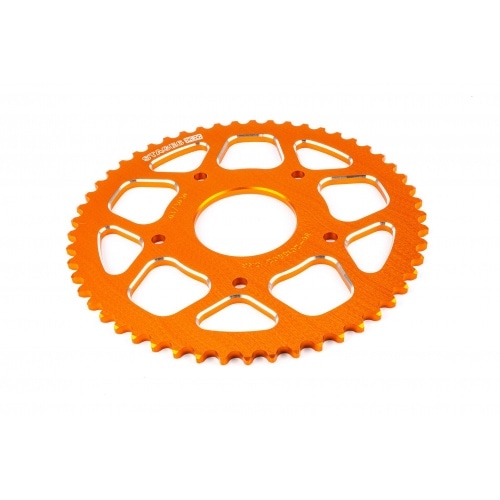 Ķēdes komplekts 13x53 - 420 Stage6 alumīnija CNC oranžs Peugeot / Rieju Ķēdes komplekts 13x53 - 420 Stage6 alumīnija CNC oranžs Peugeot / Rieju