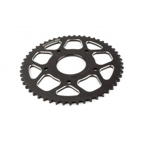 Ķēdes komplekts 14x53 - 420 Stage6 alumīnija CNC melns Peugeot / Rieju