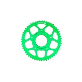 Ķēdes komplekts 14x53 - 420 Stage6 alumīnija CNC zaļš Peugeot / Rieju