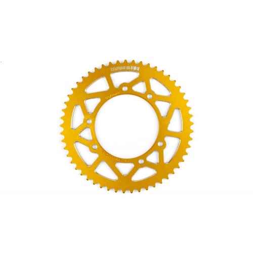 Ķēdes komplekts 13x53 - 420 Stage6 alumīnija CNC dzeltens Rieju MRT Ķēdes komplekts 13x53 - 420 Stage6 alumīnija CNC dzeltens Rieju MRT